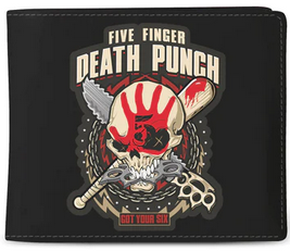 Five Finger Death Punch Wallet - HalfMoonMusic