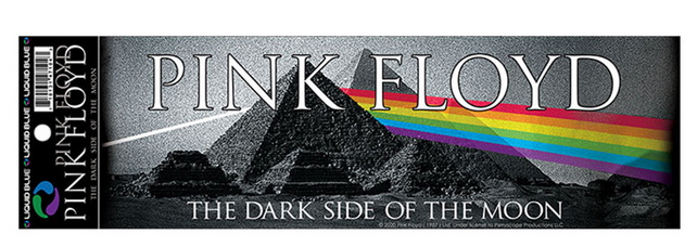 Pink Floyd Dark Side Pyramids Spectrum Sticker - HalfMoonMusic