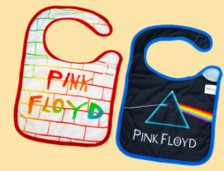 Pink Floyd Baby Bibs - HalfMoonMusic