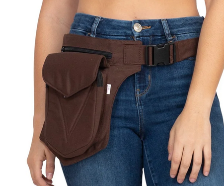 Cotton Standard Angled Playa Hip Bag - HalfMoonMusic