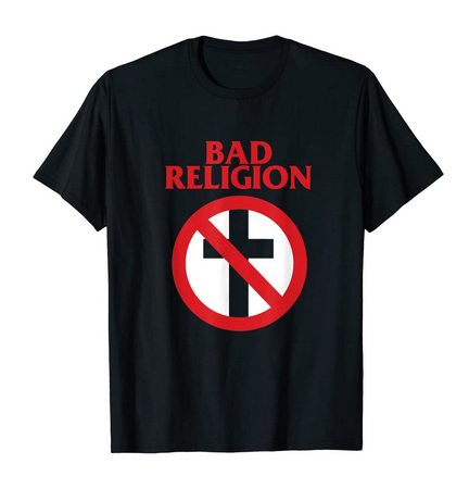 Men's Bad Religion Crossbuster T-Shirt - HalfMoonMusic
