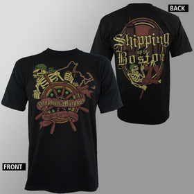 Men's Dropkick Murphys Shipping Up To Boston T-Shirt - HalfMoonMusic
