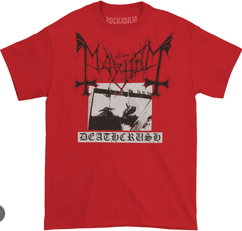 Men's Mayhem Deathcrush T-Shirt - HalfMoonMusic