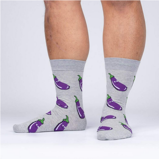Happy to See You Men's Crew Socks - HalfMoonMusic