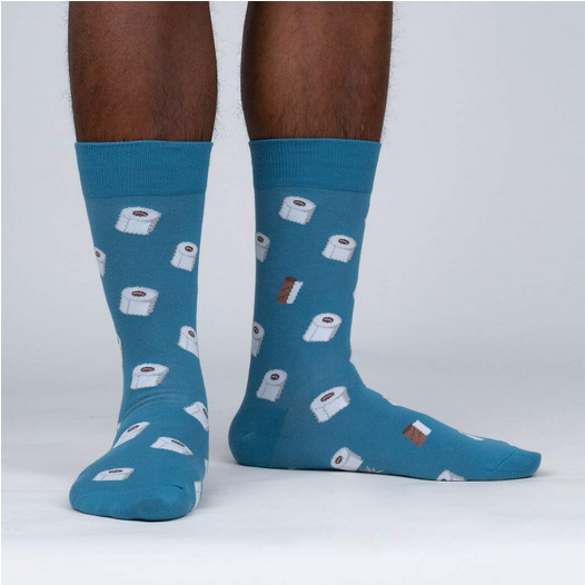 Stock Up Crew Socks - HalfMoonMusic