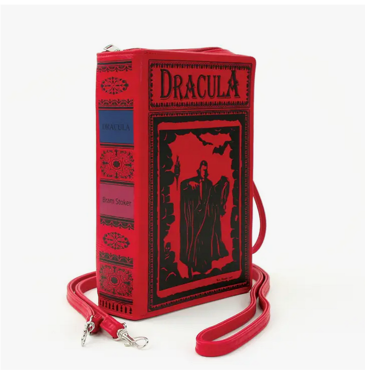Book of Dracula Crossbody Bag/Clutch - HalfMoonMusic