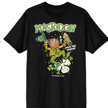 Men's Mastodon Pog Mo Thoin T-Shirt - HalfMoonMusic