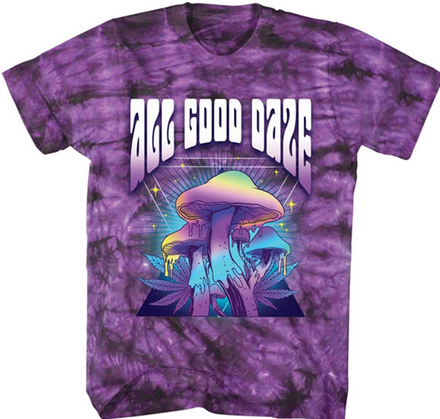 Men's Good Daze Tie Dye T-Shirt - HalfMoonMusic