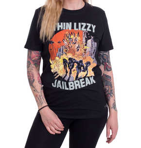 Men's Thin Lizzie Jailbreak T-Shirt - HalfMoonMusic