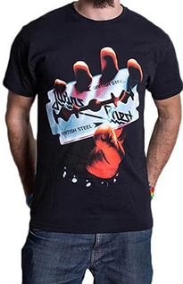 Men's Judas Priest British Steel T-Shirt - HalfMoonMusic