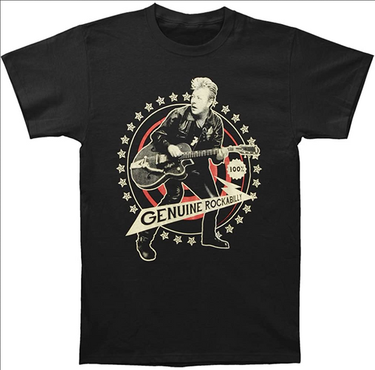Men's Brian Setzer Genuine Rockabilly T-Shirt - HalfMoonMusic