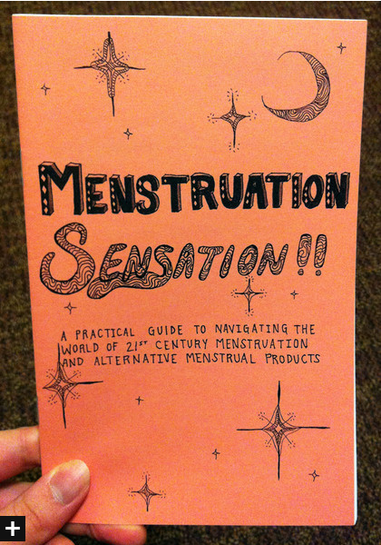 Menstration Sensation!! Zine - HalfMoonMusic
