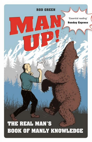 Man Up: The Real Man's Book of Manly Knowledge Paperback - HalfMoonMusic
