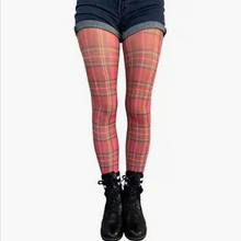 Womne's Patterned Opaque Tights - HalfMoonMusic