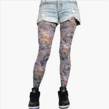Womne's Patterned Opaque Tights - HalfMoonMusic