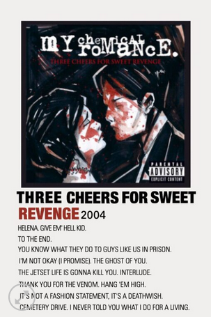 11x17 My Chemical Romance Countertop Poster - HalfMoonMusic