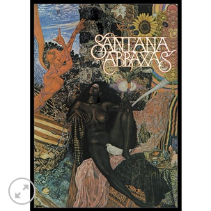 11x17 Santana Countertop Poster - HalfMoonMusic