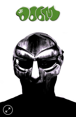 11x17 MF DOOM Countertop Poster - HalfMoonMusic