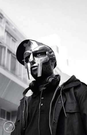 11x17 MF DOOM Countertop Poster - HalfMoonMusic