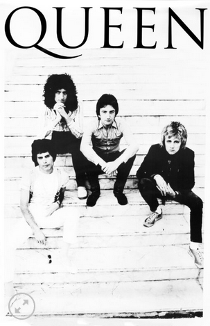 11x17 Queen Countertop Poster - HalfMoonMusic