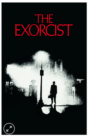 11x17 The Exorcist Countertop Poster - HalfMoonMusic