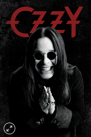 11x17 Ozzy Osbourne Countertop Poster - HalfMoonMusic