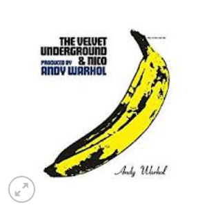 11x17 Velvet Underground Warhol Countertop Poster - HalfMoonMusic