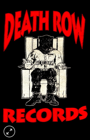 11x17 Death Row Records Countertop Poster - HalfMoonMusic