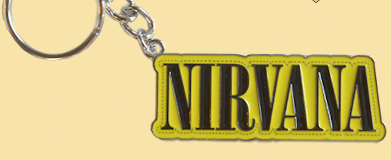 Nirvana Keychains - HalfMoonMusic