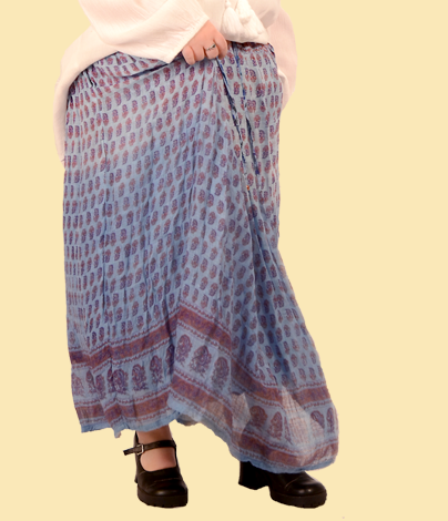 Womens Around The Fairgrounds Cheesecloth Dress - HalfMoonMusic