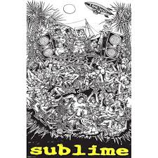 Sublime Cartoon Poster - HalfMoonMusic