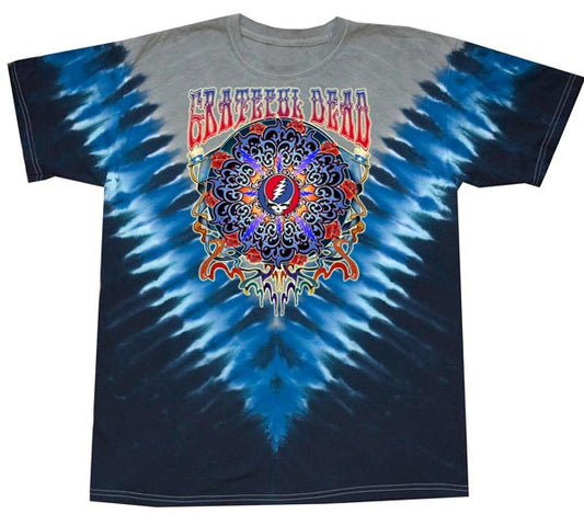 Grateful Dead New Years Tie-Dye T-shirt - HalfMoonMusic