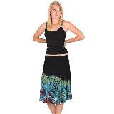 Tie Dye Half Skirt - HalfMoonMusic