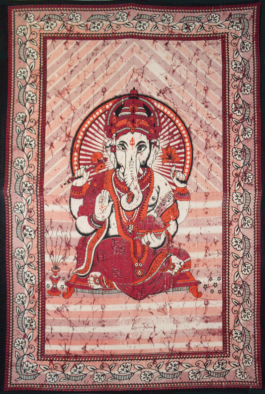 Ganesha Tapestry - HalfMoonMusic