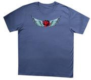 Mens Rosewings T-Shirt - HalfMoonMusic