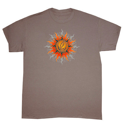 Mens Grateful Dead Sun T-Shirt - HalfMoonMusic