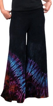 Tie Dye Bottom Bell Bottom Pants - HalfMoonMusic