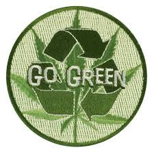 Go Green Patch - HalfMoonMusic