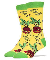 Women's Feel The Beet Socks - HalfMoonMusic