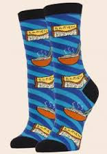 Women's Rockin' Ramen Socks - HalfMoonMusic