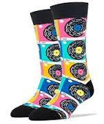 Women's Put That Record On Socks - HalfMoonMusic