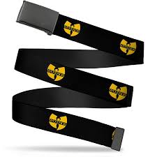 Wu-Tang Logo Repeat Clamp Belt - HalfMoonMusic