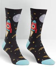 Women's Space Cadet Socks - HalfMoonMusic