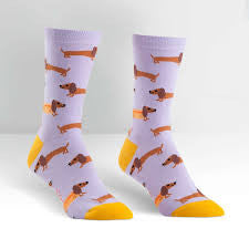 Women's Hot Dog Socks - HalfMoonMusic