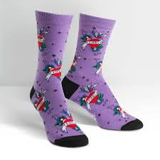 Women's 'I Love Mom' Socks - HalfMoonMusic