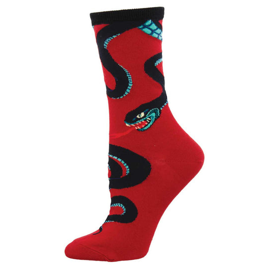 Womens Slither Me Timbers Socks - HalfMoonMusic