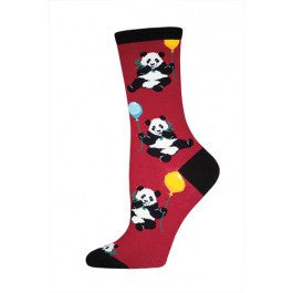 Panda Party Womens Socks - HalfMoonMusic