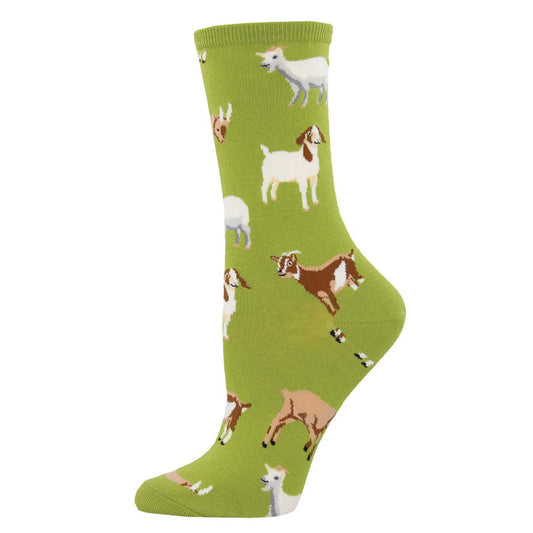 Womens Silly Billy Goats Socks - HalfMoonMusic