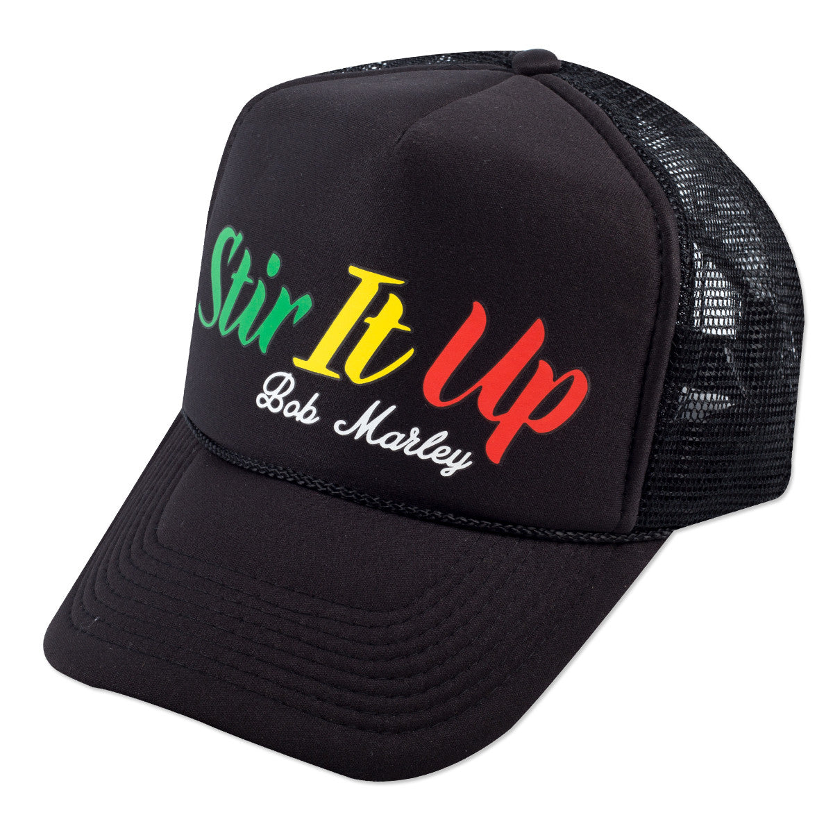 Bob Marley Trucker Hat - HalfMoonMusic