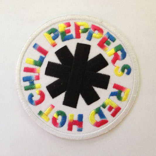Red Hot Chili Peppers Rainbow Patch - HalfMoonMusic